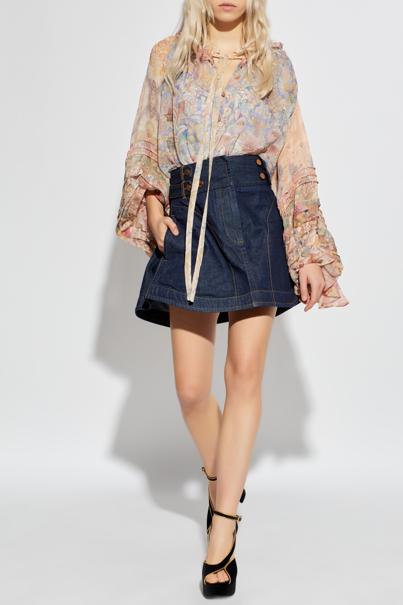 Zimmermann Denim skirt | Women's | Vitkac